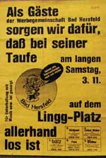 Plakat der Werbegemeinschaft